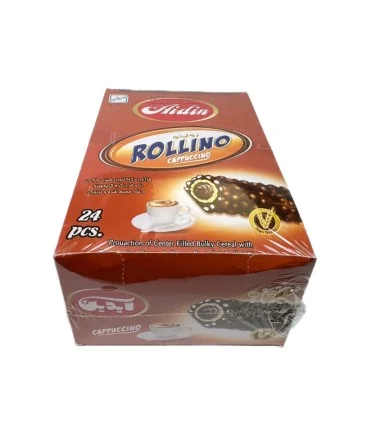 شکلات رولینو کاپوچینو آیدین بسته 24 عددی