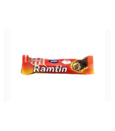 شکلات رامتین کاپوچینو شونیز 19 گرم بسته 24 عددی