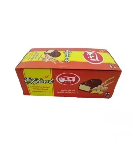 شیرینی زنجبیلی با روکش فرآورده کاکائویی آیدین - 456 گرم بسته 48 عددی