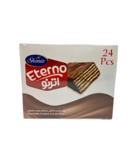 ویفر با روکش شکلات اترنو شونیز وزن 24 گرمی (جعبه 24 عددی)