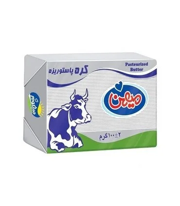 کره حیوانی پاستوریزه میهن مقدار 100 گرم