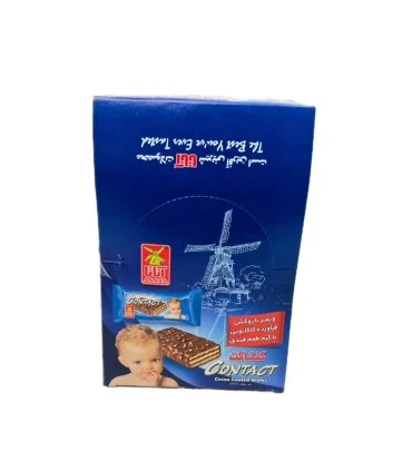 ویفر شکلاتی فندوقی کنتاکت آناتا 20 گرم-24عدد