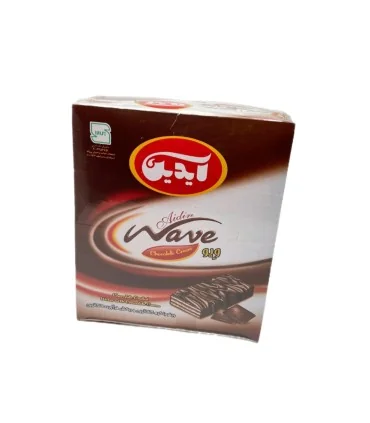 ویفر با روکش کاکائو تلخ ویو آیدین بسته 24 عددی