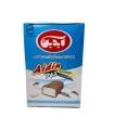 نوقای سفید نارگیلی با روکش فراورده کاکائویی شیری-24عددی