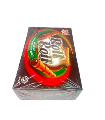 ویفر رول رول با مغز کرمی و طعم قهوه - 24 بسته نادری