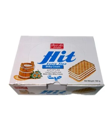 ویفر با کرم شیری هیت شیرین عسل 80 عدد 6 گرمی