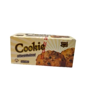شیرینی کوکی با کشمش و مغز گردو نادری - 40 گرم بسته 12 عددی