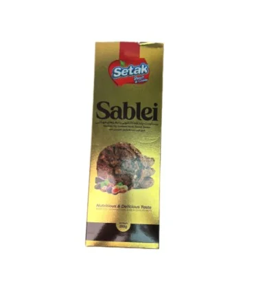 بیسکویت چند غله کاکائویی با مغزهای خوراکی ستاک 280گرم