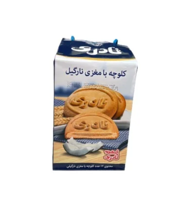 کلوچه نارگیلی نادری بسته 12 عددی