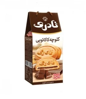 کلوچه کاکائویی نادری بسته 12 عددی