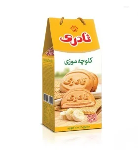 کلوچه موزی نادری بسته 12 عددی