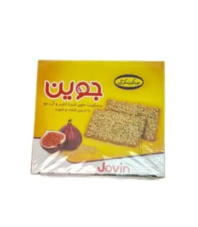 بیسکویت جوین گرجی با طعم شیره انجیر و آرد جو مقدار 920 گرم