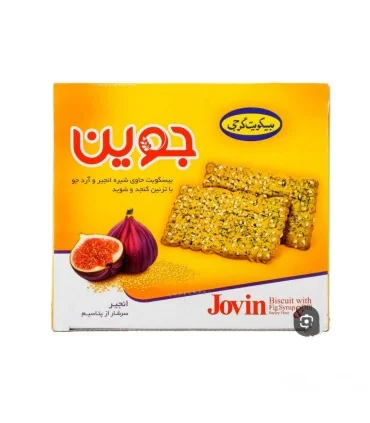 بیسکویت جوین گرجی با طعم شیره انجیر و آرد جو مقدار 920 گرم