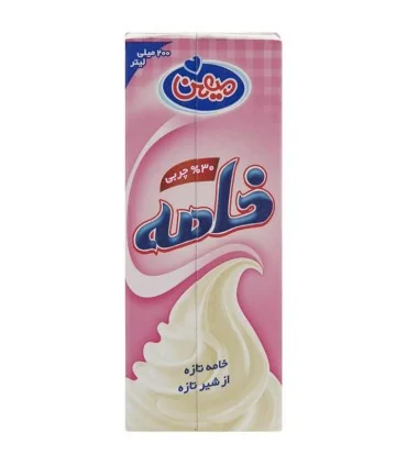 خامه صبحانه میهن مقدار 200 گرم