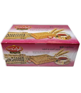بیسکویت با تزئین کنجد و شوید 850 گرم