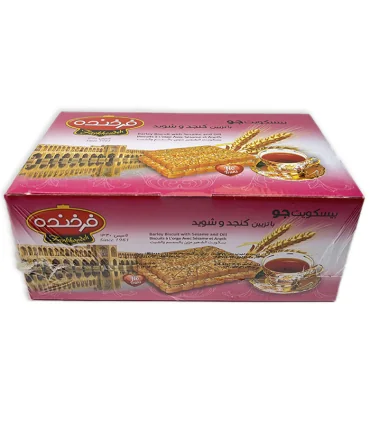 بیسکویت با تزئین کنجد و شوید 850 گرم