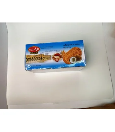 بیسکویت با طعم نارگیل و تزئین شکر 850 گرم