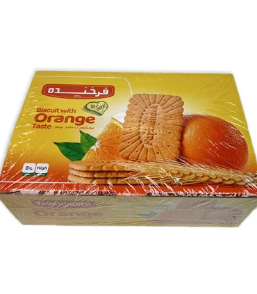 بیسکویت با طعم پرتغال فرخنده 850 گرم