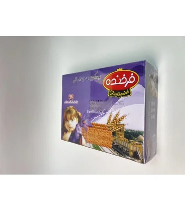 بیسکویت زعفرانی فرخنده 850 گرم