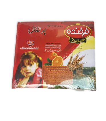 بیسکویت با طعم پرتغال فرخنده 850 گرم