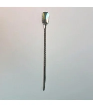 قاشق شربت خوری نی دار به همراه فرچه