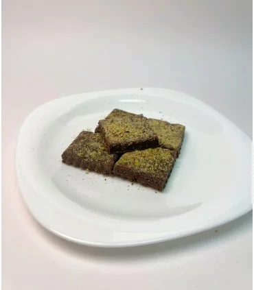 اسلایس شکلاتی با پودر مغز پسته