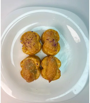 شیرینی لایه ای با رویه مارمالاد