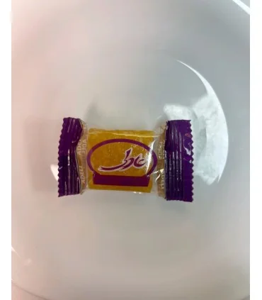 حلوا مسقطی زعفرانی کنجدی