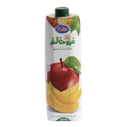 نکتار سیب و موز میهن حجم 1 لیتری