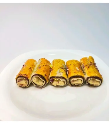 شیرینی ساق عروس تزئین گل