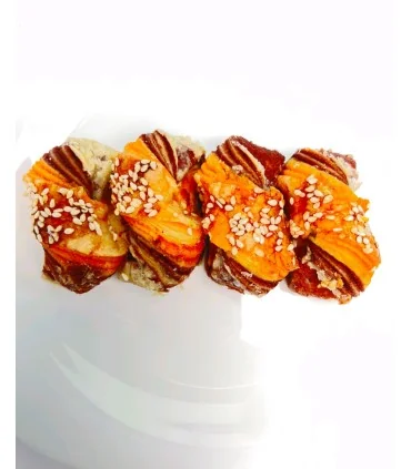 شیرینی خشک چندلایه کنجدی