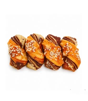 شیرینی خشک چندلایه کنجدی