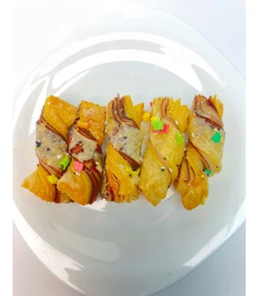 شیرینی خشک طرح دار