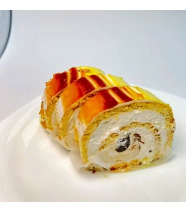 شیرینی رولت ژله ای