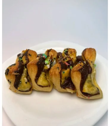شیرینی خشک پیچ طرحدار
