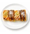 کیک اسفنجی با سس طعم دار