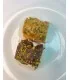 شیرینی کاکائویی دورنگ با مغز پسته