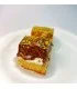 شیرینی کاکائویی دورنگ با مغز پسته