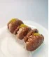 شیرینی لطیفه نارگیلی کاکائویی با پودر پسته