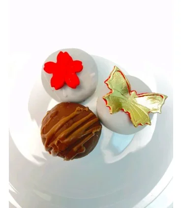 ترافل شکلاتی و وانیلی