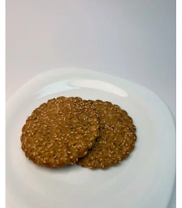 بیسکویت جو کنجدی