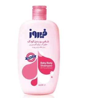 شامپو بدن حاوی عصاره گوار و گلیسیرین صورتی فیروز450میلی لیتر