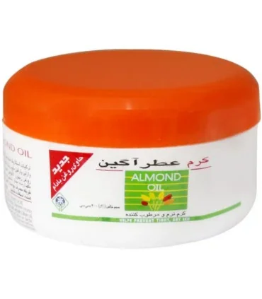 کرم مرطوب کننده بادام عطر آگین_200 سی سی
