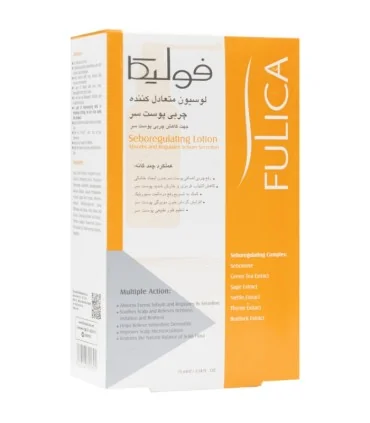 لوسیون مو متعادل کننده چربی پوست سر 75 میل فولیکا_Fulica