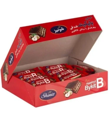 ویفر شکلاتی مینی بایکیت فندقی شونیز 500 گرم
