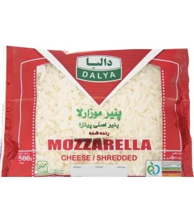 پنیر موزارلا رنده شده 500 گرمی دالیا