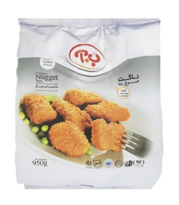 ناگت مرغ ب.آ 950 گرمی