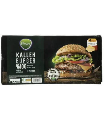 کاله برگر 100 درصد گوشت قرمز پمینا- 500 گرم