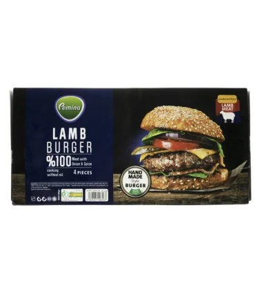 برگر گوسفندی 100 درصد گوشت پمینا- 500 گرم