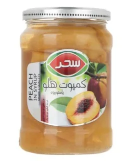کمپوت هلو_660گرم سحر